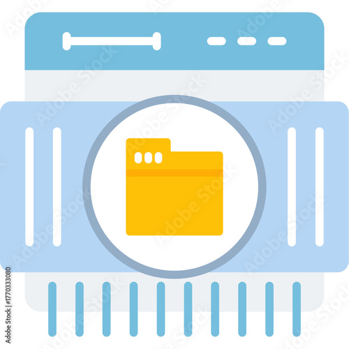 File Sharing Icon Vector Element