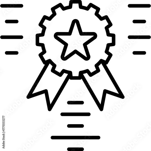 Badge Icon Vector Element