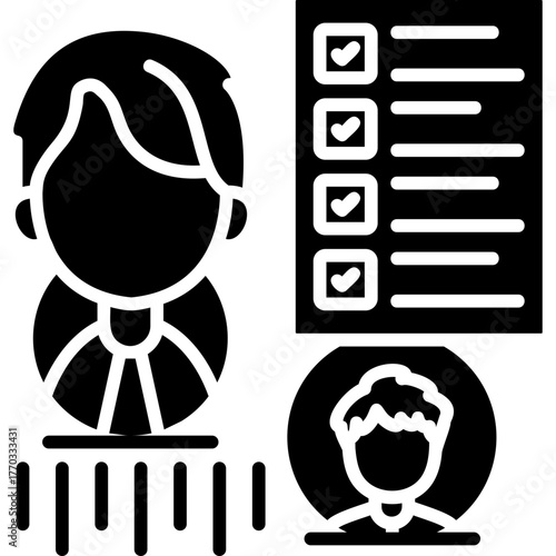 Resume Icon Vector Element