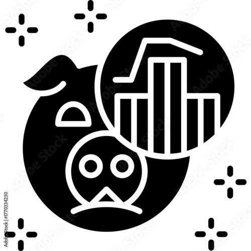 Analytics Icon Vector Element