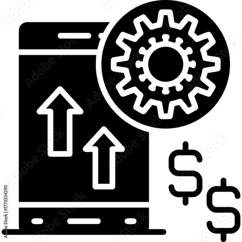 Pay Per Click Icon Vector Element