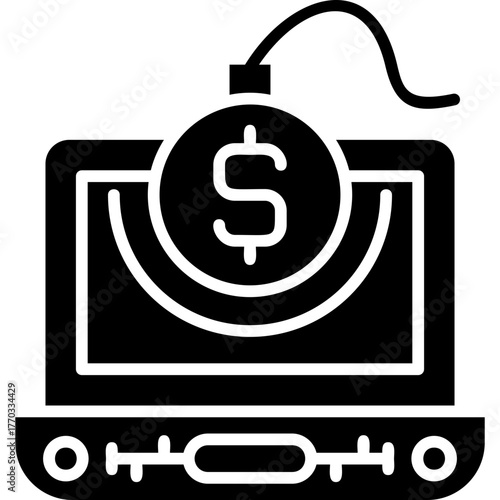 Bomb Icon Vector Element