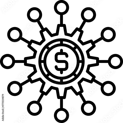 Analytics Icon Vector Element