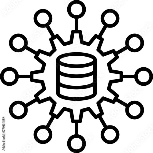 Dataset Icon Vector Element