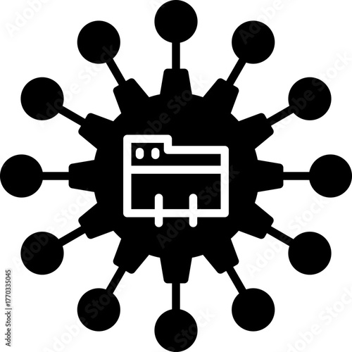 Analytics Icon Vector Element