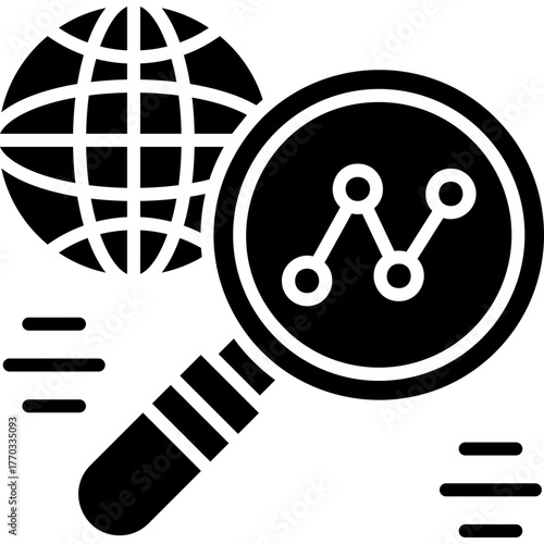 Analytics Icon Vector Element