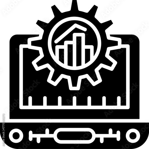 Analytics Icon Vector Element