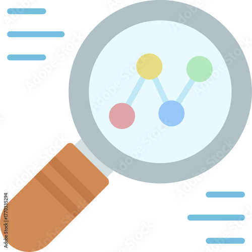 Analytics Icon Vector Element
