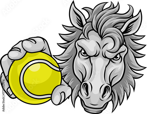 Horse Mustang Stallion Tenn...