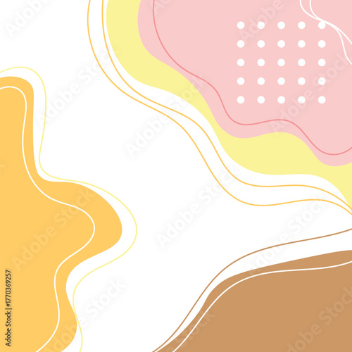 ABSTRACT DESIGN BACKGROUND WITH PASTEL COLOR