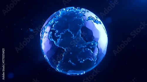 planet earth in space