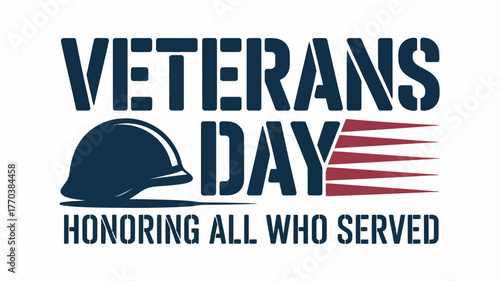 Veterans Day Helmet Tribute Honoring All Who Served