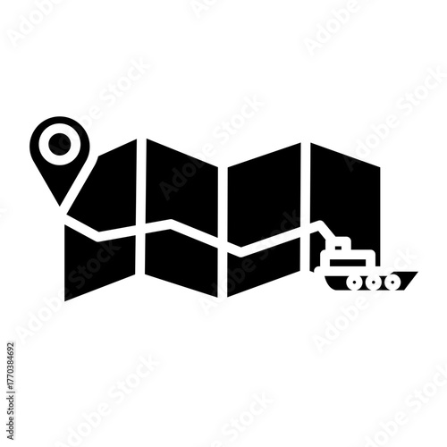 Map Vector Icon