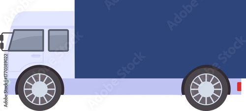 Flat cars. Cartoon vehicle side view. Taxi, minivan, mini car, suv and pickup truck. City auto transport icons. Automobile design vector set