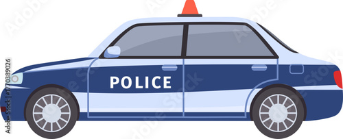 Flat cars. Cartoon vehicle side view. Taxi, minivan, mini car, suv and pickup truck. City auto transport icons. Automobile design vector set