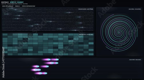 biotrace Hacker movie computer screen programming