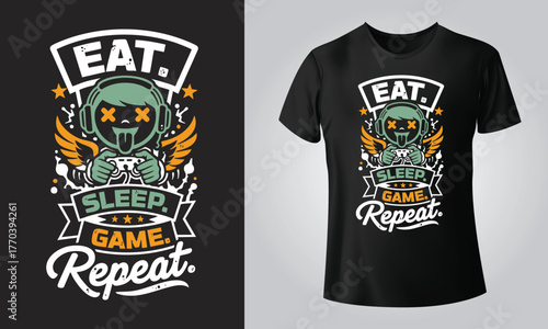 Gaming Typography Quotes for T-Shirt Design SVG PNG Vector File | Funny Gamer Sayings Digital Download | Game Lover Graphic Print