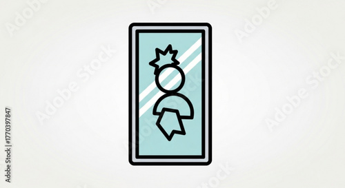 Online dating app on smartphone virtual love, social network, digital technology, and modern communication