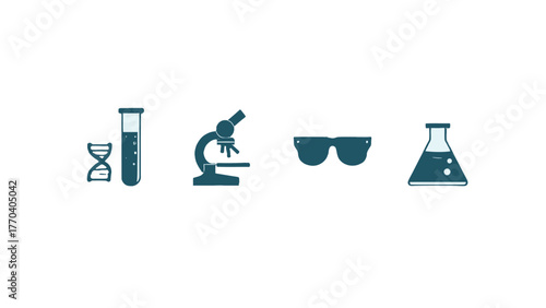 Scientific Process Icons