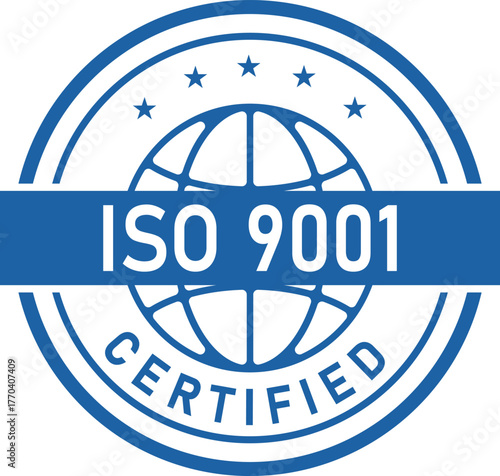 Iso 9001 certified quality management system standard