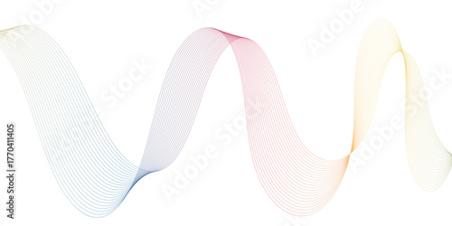 Abstract digital Stunning Visual Representation of gradient Colorful Waves and Stylized Line Art with Blended Dots, and Fluid Patterns That Evoke Modernity and Creative Expression"