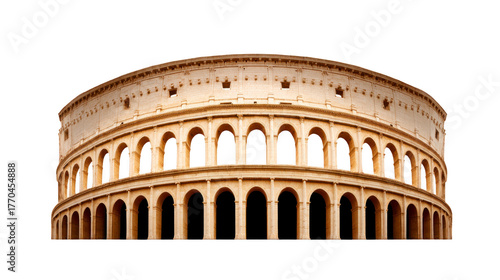 Ancient amphitheater Roman architecture stone building historical landmark arched windows old structure travel destination cultural heritage iconic monument tourism
