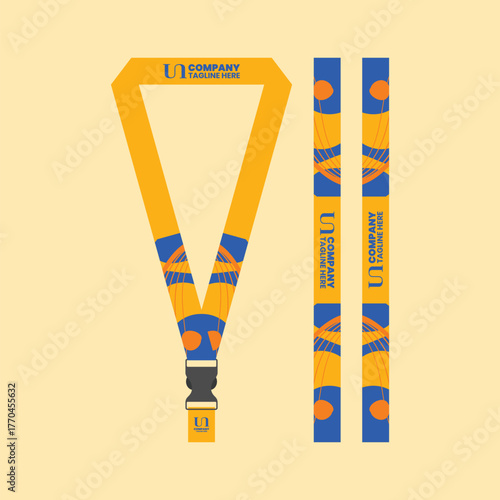 ID card lanyard design for business 