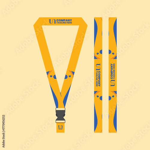 ID card lanyard design for business 