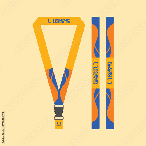 ID card lanyard design for business 
