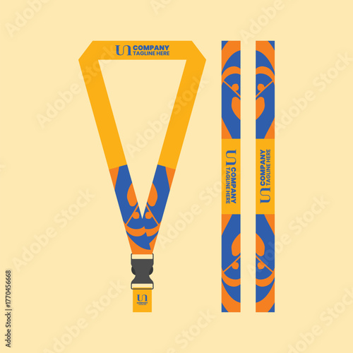 ID card lanyard design for business 