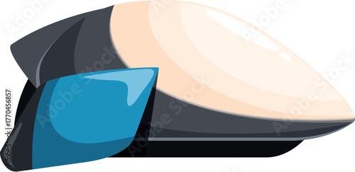 Sleek, high speed monorail traversing urban landscape, showcasing advanced transportation technology