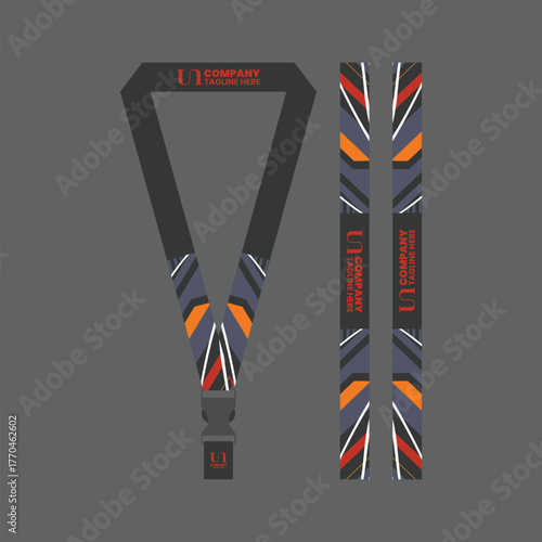 Office and company ID card lanyards 