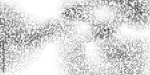 Dynamic Black and White Halftone Dots Background for Pop Art Designs
