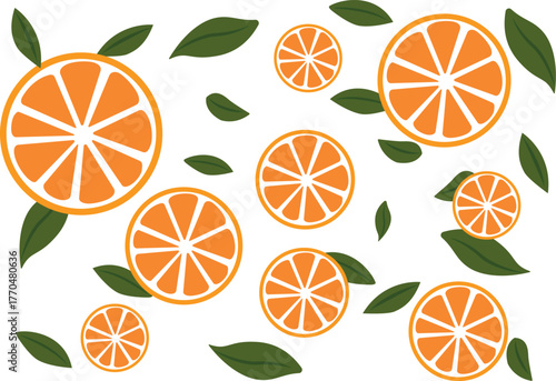 Fruit mandarin isolated on white background