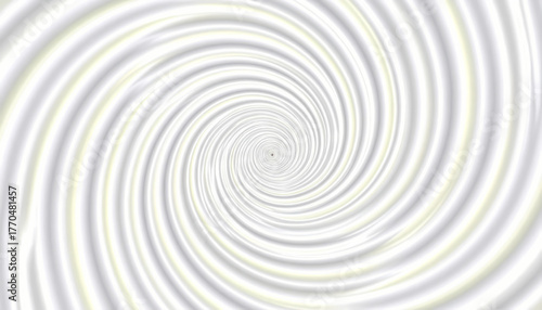 Abstract swirling spiral pattern with gradual shades and transparent background