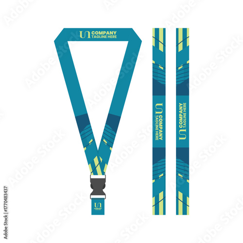 Office and company ID card lanyards 