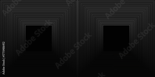 Dark blue background. Modern line stripes curve abstract presentation background.EPS.10