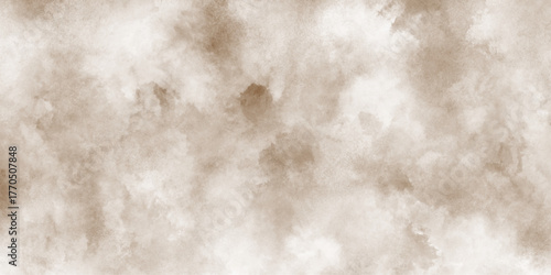 Brown background with watercolor texture grunge painted on border, textures and web banners design, brown background with vintage marbled textured, abstract watercolor painting textured on white paper