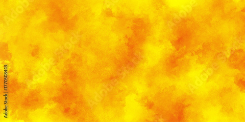 Abstract yellow watercolor background,  abstract hot sunrise or burning fire colors illustration, beautiful watercolor background for your design. retro pattern seamless orange background vector,