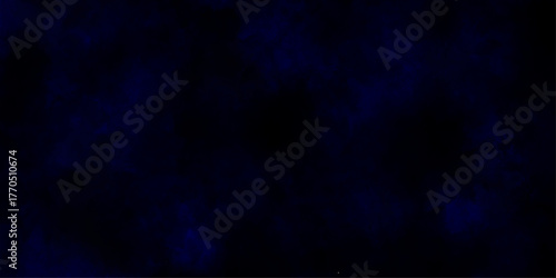 Dark blue background with clouds, Light ink canvas for modern creative grunge design brush painted blue background used in weeding card, grungy background for decoration
