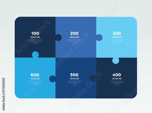Plan do check diagram, a six stage diagram, square infographic.
