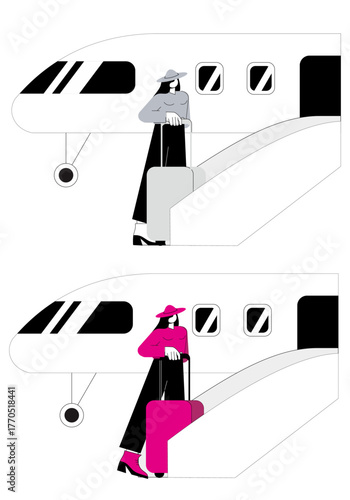 Travel and Vacation Illustrations