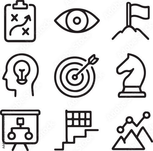 set of icons for web
set of icons
vector illustration of a set of tools