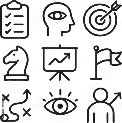 set of icons for web
set of icons
vector illustration of a set of tools