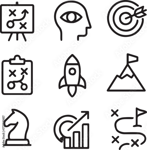 set of icons for web
set of icons
vector illustration of a set of tools
