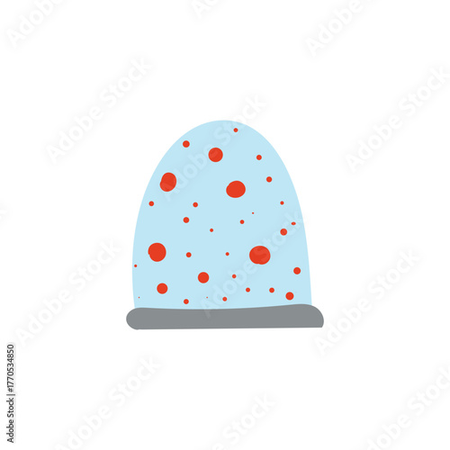 Christmas snow globe gift with falling snowflakes, magical and decorative holiday keepsake.