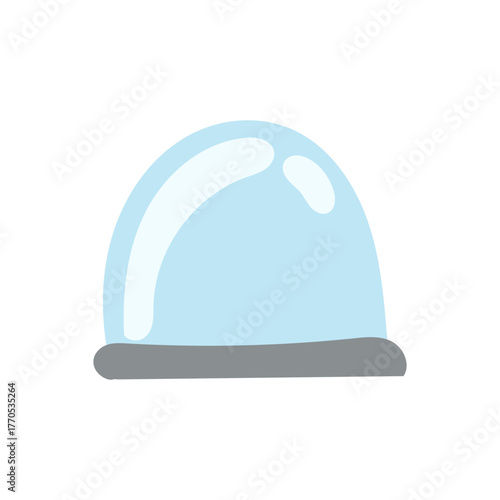 Christmas snow globe gift with falling snowflakes, magical and decorative holiday keepsake.