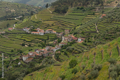 Traditional village in the Douro valley