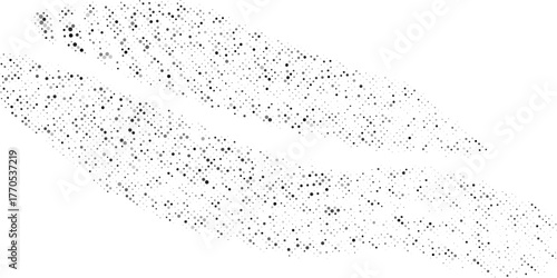 Grunge halftone black and white dots texture background. Spotted Abstract Texture