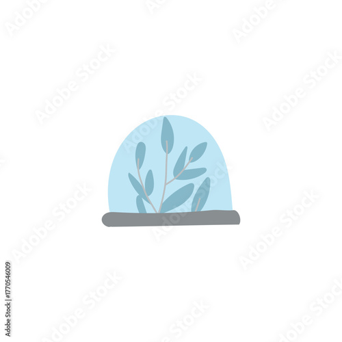 Christmas snow globe gift with falling snowflakes, magical and decorative holiday keepsake.